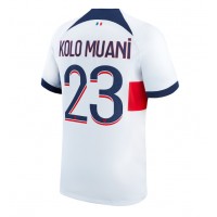 Echipament fotbal Paris Saint-Germain Randal Kolo Muani #23 Tricou Deplasare 2023-24 maneca scurta